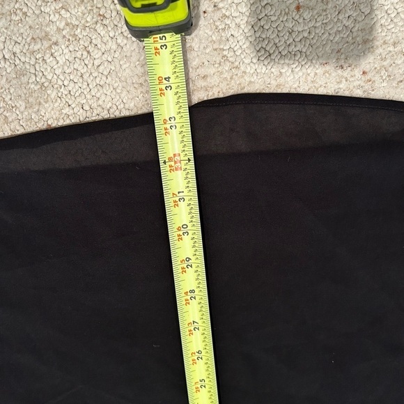 FOREVER 21 Contemporary Sheer Black Embroidered Split Sleeve Dress Size S - Picture 8 of 8